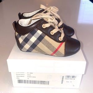 COPY - Baby Burberry Classic Check Sneakers